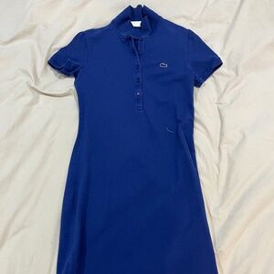 Blue Lacoste Dress S